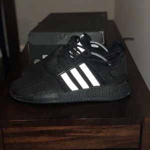 adidas black reflective